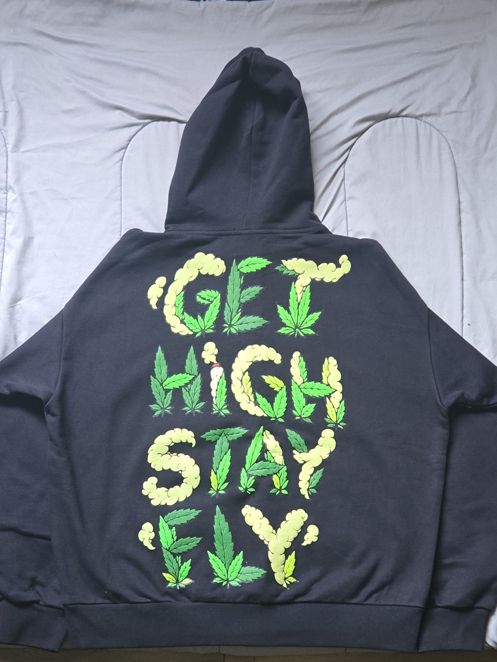 LRG- Hustle These Trees Hoody Size Large